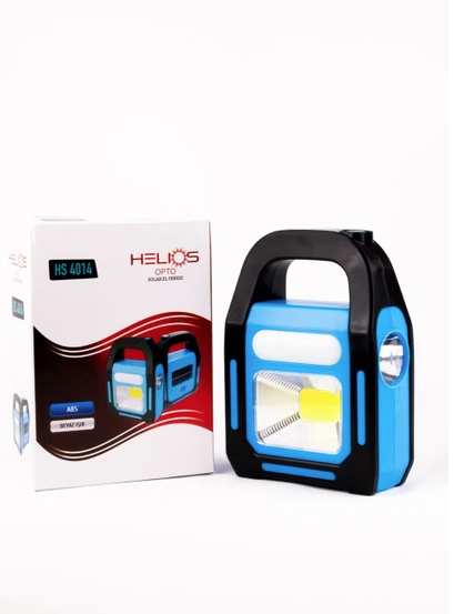 Helios Hs 4014 16W Solar El Feneri 3 Fonksiyonlu 6500K Beyaz